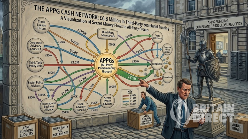All-Party Parliamentary Groups funding network