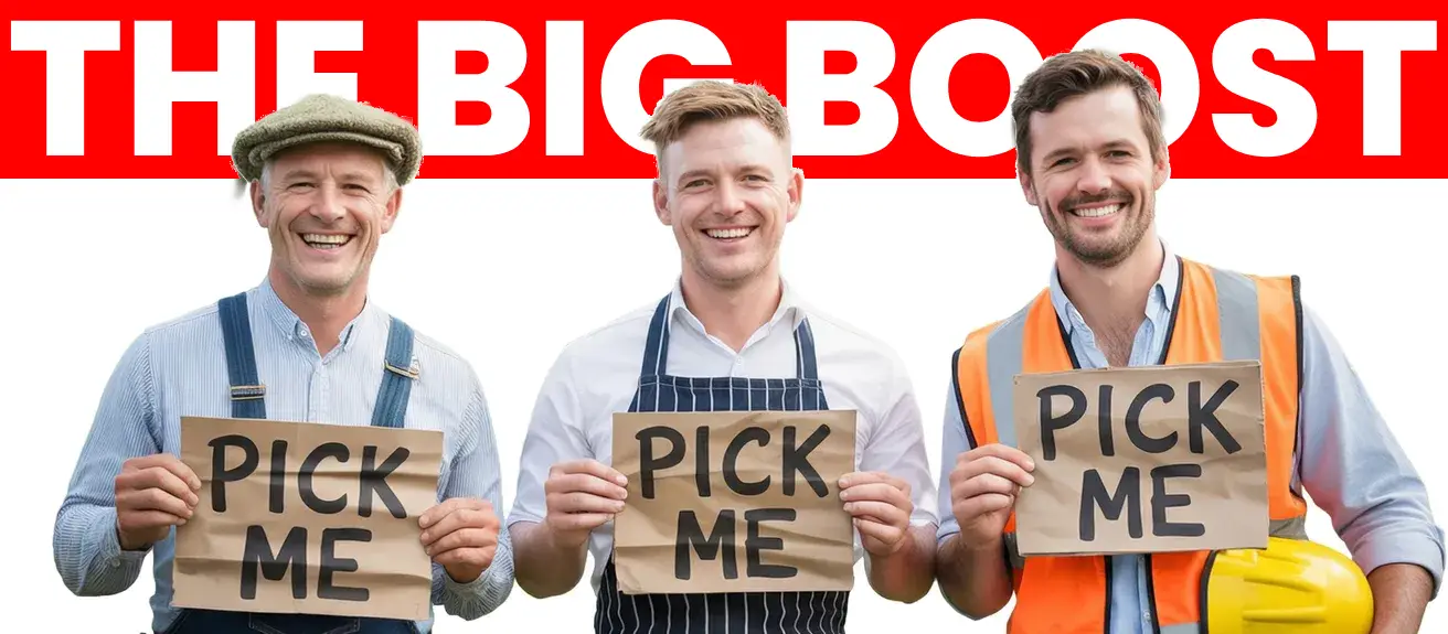 The Big Boost hero image — Butcher, Farmshop, Tradesperson